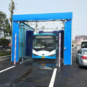 High-Performance Automatic Bus Wash Machine for Quick Service