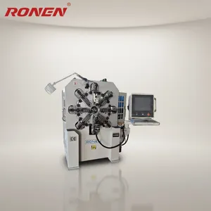 Ronen Multi-Functional General Engineering Applications CNC Wire Spring Coiling Forming Bending Making Machine