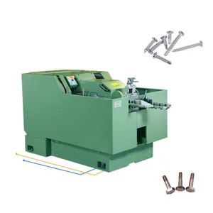 China High Performance Automatic Feed Control Enclosed Work Area Precise Multi-Functional Screw Thread Making Machine