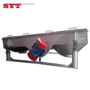 Particles Powder Linear Vibrating Screen Clay Sieving Machine
