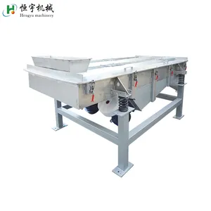 High Accuracy Rectangular Linear Vibratory Screen Machine for Polypropylene