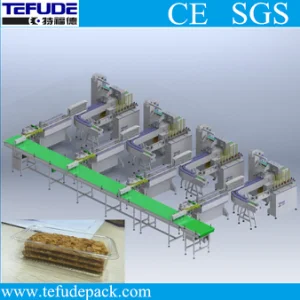 Biscuit Automatic Sorting Machine Cookie Stacking System High Speed Packing Machine Line