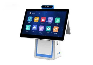 Store Computer Cash Accepting Self Service Touch Sensitive POS System Cash Register Set Cashier Machine Fail-Safe System