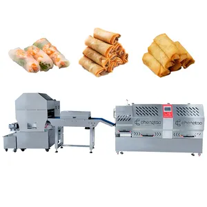 Spring Roll Production Line Commercial Automatic Continuous Processing Line