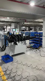 Customized Metal Spring Automatic Wire Spiral Ring Making Machine Factory