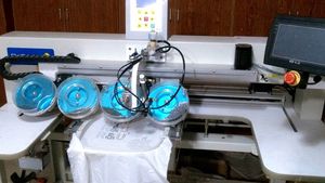 Full Automatic Rhinestone Hot Fix Machine Rhinestone Setting Machine, Rhinestone Motif Machine