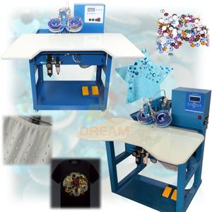 Hot Sale Hotfix Rhinestone Setting Machine Automatic Heat Transfer Rhinestone Making Machine for Factory