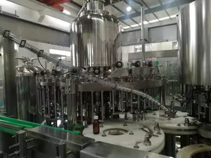 Filling Sealing Labeling Date Printer Machine with PLC System