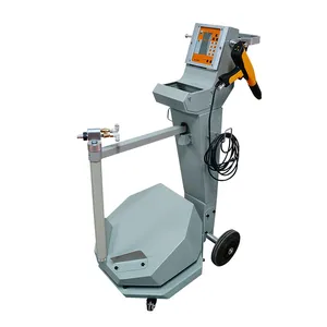 Alloy Wheel Powder Coating Machine Package Electrostatic Powder Coating System for Batch Applications