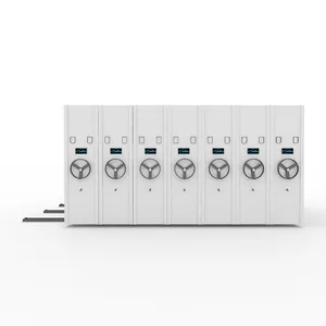Durable High Density Compact Mobile File Storage Cabinet Metal File Filling Rack Intelligent Compact Shelving System