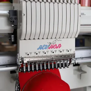 Digital Automatic 2-Heads Cap Embroidery Machine 1000 Rpm Custom Home Use