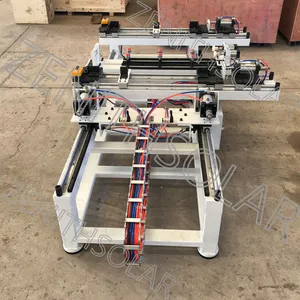 High-Performance Solar Module Production Line with Framing Machine Automation