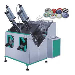 Simple Operation Disposable Paper Plate Machine / Paper Plate Making Machine