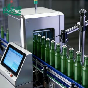 Industrial Drinking Production Line Qr Code Label Inspection Real-Time Visual Detection Data Matrix Reading Defective Rejection One Stop Optical Sorting Machine