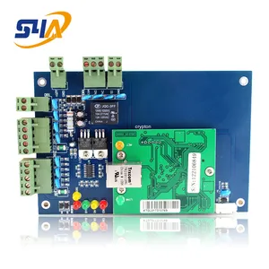 One Door TCP/IP Network Access Control Panel Wiegand Controller, Computer Based Software with Remote Open