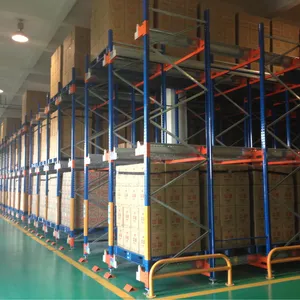 Automated Racking System Shuttle Warehouse High Tech Shelving Radio Shuttle Pallet Racking