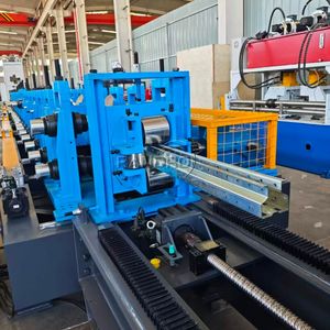 Automatic Pallet Rack Roll Forming Machine Heavy Duty Steel Rack Making Machine