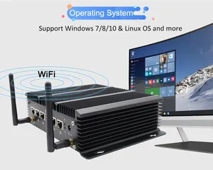 Eglobal Industrial Firewall Mini PC Intel Core I5-10210u Desktop Computer Mini Computer Router