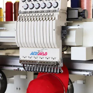 Good Quality Automatic High Speed Computerized Mini Cap Embroidery Machine 1200 Rpm Printing Shops Retail Factory Price