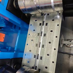 Automatic Pallet Rack Roll Forming Machine Heavy Duty Steel Rack Making Machine