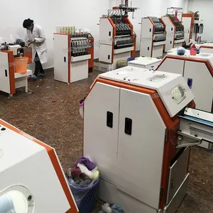 High Speed Fancy Yarn Mini Size Roving Frame Spinning Machine Cashmere Wool Sample Simplex Machine for Laboratory