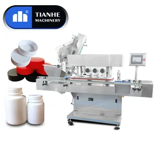 Assembly Line Automatic Bottle Capping Machine High-Speed Tablet Manufacturing Line