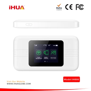 Ultra-Fast 5g Mobile WiFi Router with Intuitive Touch Screen