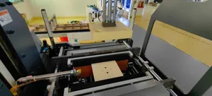 Semi-Auto Lid and Base Box Forming Machine Rigid Box Making Machine