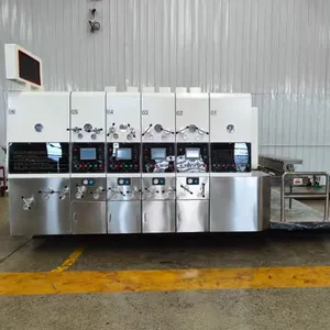 Depack Computer Control High Speed Flexo Ink Printing Slotting Machine for Corrugated