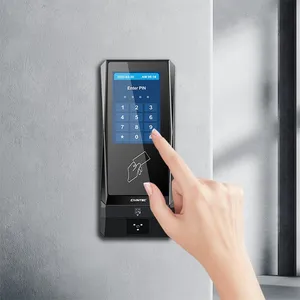 CT9 Outdoor All in One Visitor Access Control RFID Card Reader IC/NFC APP Smart Qr Code Access Control System