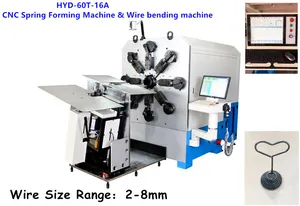 Versatile Spring Making Machine CNC Wire Forming Machine