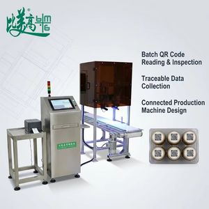 Automatic Qr Code Data Collection & Case Coding Correlation Integrated Equipment with Wrapping, Labeling & Anti-Counterfeiting Traceability System