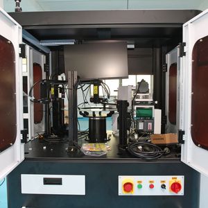 Visual Inspection Machine Black Screw Size Thread Defects Optical System Device