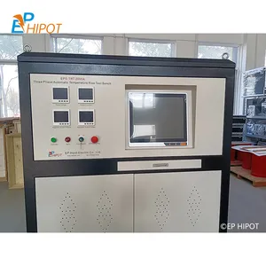 500A Upto 3000A Primary Injection Panel Temperature Rise Test System