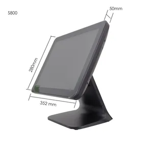 New Model Touch Screen 15" All-in-One POS Terminal Cash Register/Windows System