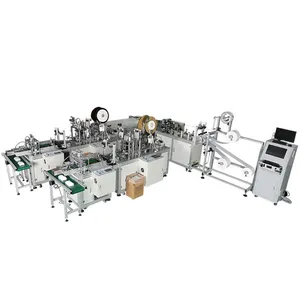 Automatic Earloop Disposable Medical Surgical Face Mask Making Machine Line