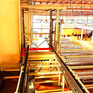 Automatic Warehouse Stacking Racks Shelves System Four Way Pallet Radio Shuttle Rack