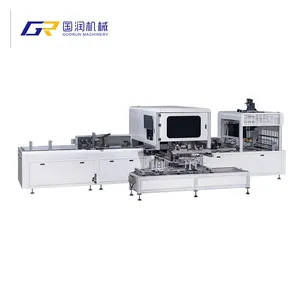 Fully Automatic Collapsible Foldable Box Making Assembly Machine High Quality