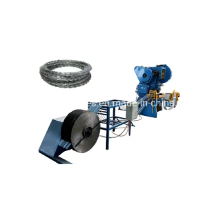 Sheet Metal Punching Production Line for Make Razor Barbed Machine