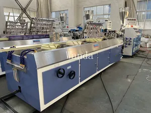 PVC Cable Trunking Machine Plastic PVC Cable Wire Trunking Extrusion Machine PVC Cable Trunking Making Twin Screw Extruder/Extrusion/Extruding Machine