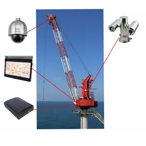 IP68 Explosion Proof Offshore Crane Oil Rig CCTV Security Camera Monitoring System