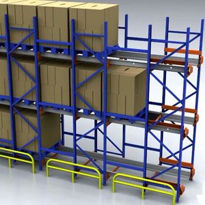 Radio Shuttle Racking Shuttle Car Racking for Industrial Warehouse Racking