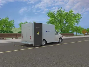 High Resolution Photon Counting Technology Hmgs Vehicle Mounted Backscatter X-ray Photon Counting Safety Inspection System