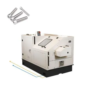 China High Performance Automatic Feed Control Enclosed Work Area Precise Multi-Functional Screw Thread Making Machine