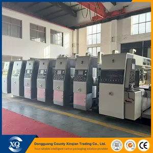 Computer Controlled Alignment Tracking Registration Compensation Function Pizza Carton Printing Machine