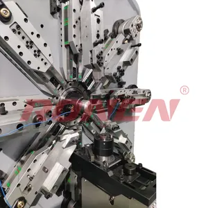 Operate Key New Fully Automatic Spring Coiling Making System Essential Engine PLC Machine