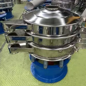 China Vibrating Screen Machine Automatic Powder Sieving Machine