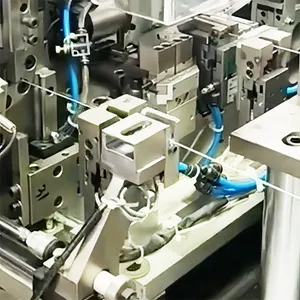Hydraulic Automatic Electric Cable End Caps Making Wire Rope Two Ends Riveters Terminal Riveting Machine