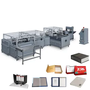Fully Automatic Table Calendars Case Maker Book Binder Making Machine High-End Gift Packaging Case Making Machine
