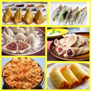 Full Automatic Small Household Dumpling Machine Spring Rolling Machine Samosa Making Machine